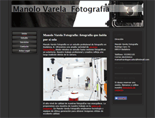 Tablet Screenshot of manolovarela.com